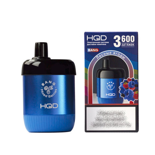 HQD Bang Mixed Berries (hqd Бенг Лесные Ягоды)