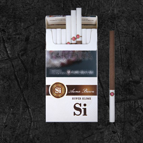 Сигареты Si Aroma Brown Super Slim (Кофе)